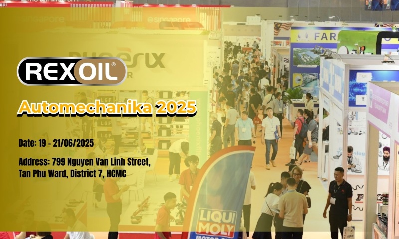 Rexoil tại sự kiện Automechanika HCMC 2025