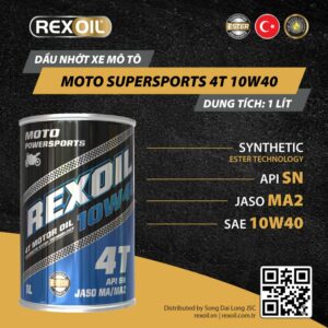 REXOIL MOTO SUPERSPORT 4T 10W40