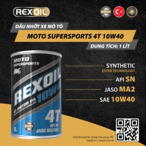 REXOIL Moto Supersport 4T 10W40 1L