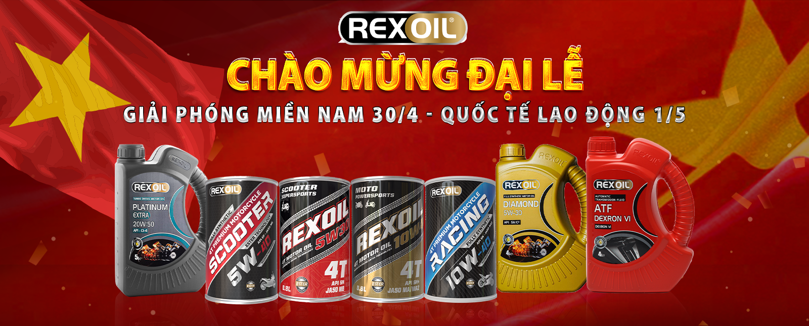 CHÀO MỪNG ĐẠI LỄ CÙNG REXOIL